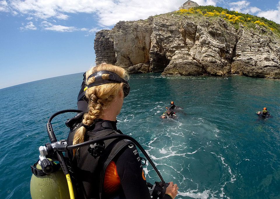 montenegro diving